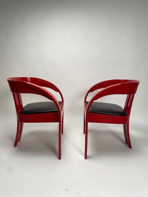 Elisa Armchairs attributed to Giovanni Battista Bassi, 1960s, Set of 6-KKZ-1814233