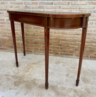 Elisabeth Console Table in Wood with Marquetry-NOU-1336473