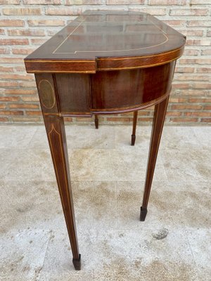 Elisabeth Console Table in Wood with Marquetry-NOU-1336473