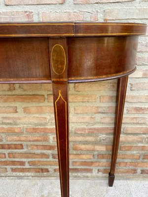 Elisabeth Console Table in Wood with Marquetry-NOU-1336473