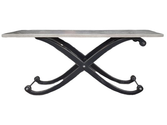 Elisabeth Console Table on Iron Legs-TCS-1323755