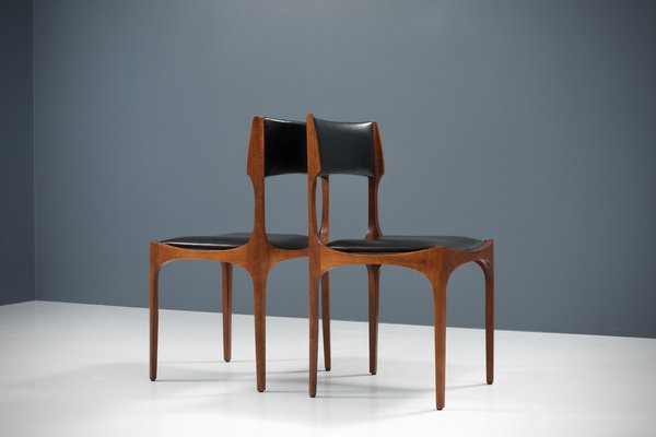 Elisbetta Dining Chairs attributed to Giuseppe Gibellei, Italy, 1963, Set of 4-ITV-1801630