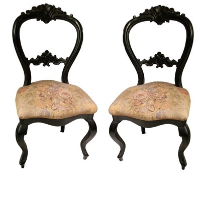 Elizabethan Chairs, Set of 2