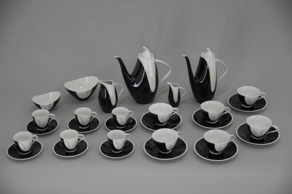 Elka Tea & Coffee Set by Jezek for Brezova-Pirkenhammer, 1960s, Set of 18-TZ-1326540