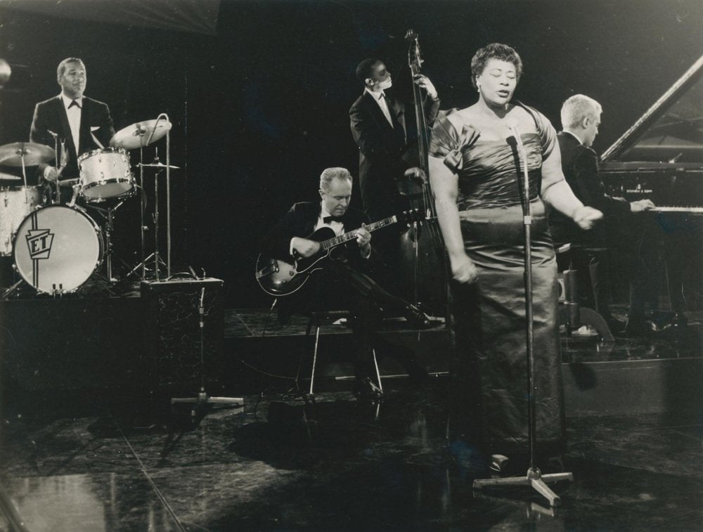 Ella Fitzgerald with Band, 1960s, Photograph