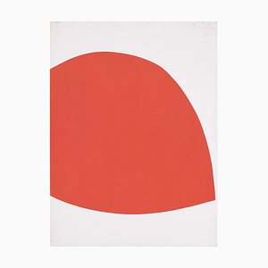 Ellsworth Kelly, Abstraction in Red, 1958, Original Lithograph-NRC-2021413