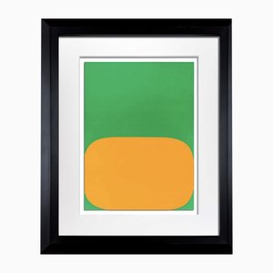 Ellsworth Kelly, Orange and Green, 1964, Lithograph-NRC-2028387