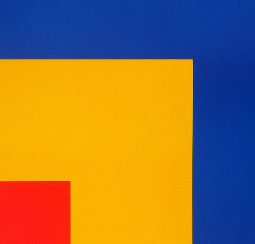 Ellsworth Kelly, Red, Yellow and Blue, Color Lithograph