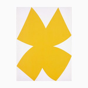 Ellsworth Kelly, Yellow Abstraction, 1958, Original Lithograph-NRC-2021410