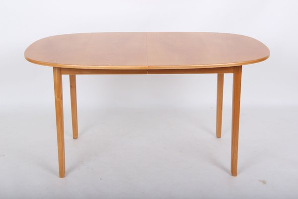 Elm Dining Table by Ole Wanscher for Poul Jeppesens Møbelfabrik-DQ-1058678