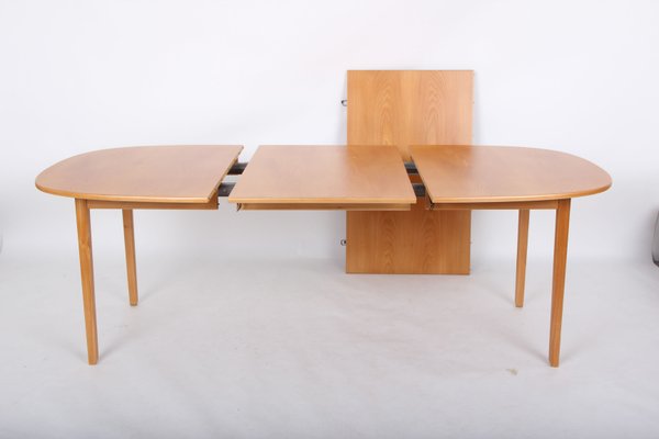 Elm Dining Table by Ole Wanscher for Poul Jeppesens Møbelfabrik-DQ-1058678