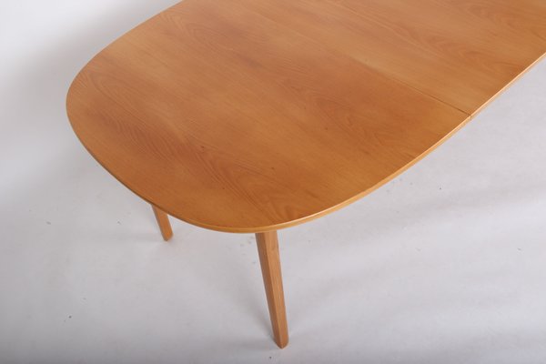 Elm Dining Table by Ole Wanscher for Poul Jeppesens Møbelfabrik-DQ-1058678