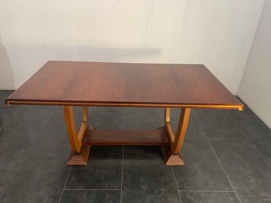 Elm & Maple Dining Table, 1940s-IJR-842582