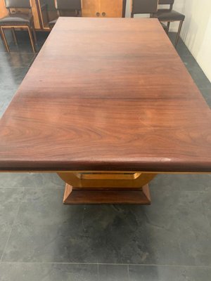 Elm & Maple Dining Table, 1940s-IJR-842582