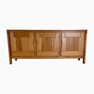 Elm Sideboard by Roland Haeusler for Maison Regain, 1970s-PDW-1396907