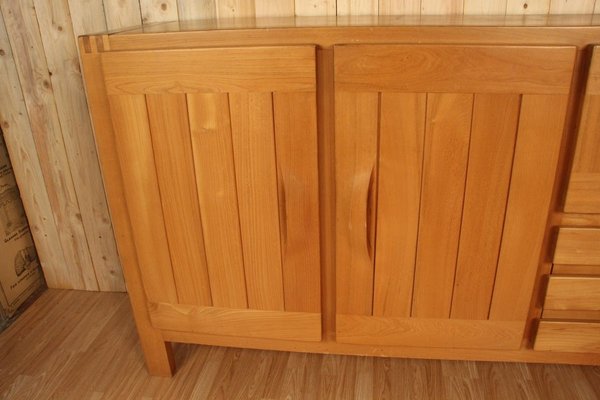 Elm Sideboard from Maison Regain, 1970s-KMQ-841187