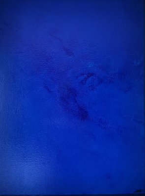 Elodie Dollat, Monochrome Bleu IV, 2019, Mixed Media on Canvas-CHG-2025661