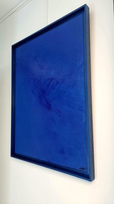 Elodie Dollat, Monochrome Bleu IV, 2019, Mixed Media on Canvas-CHG-2025661