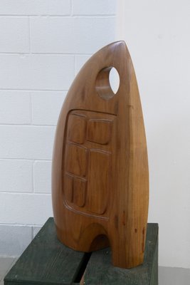 Elvio Becheroni, Construction with Secret, 1980, Wood Sculpture-RCE-1792219