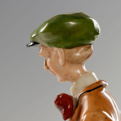 Elvir Otto, Art Nouveau Gentleman with Monocle, 1900s, Ceramic-QBR-1752669