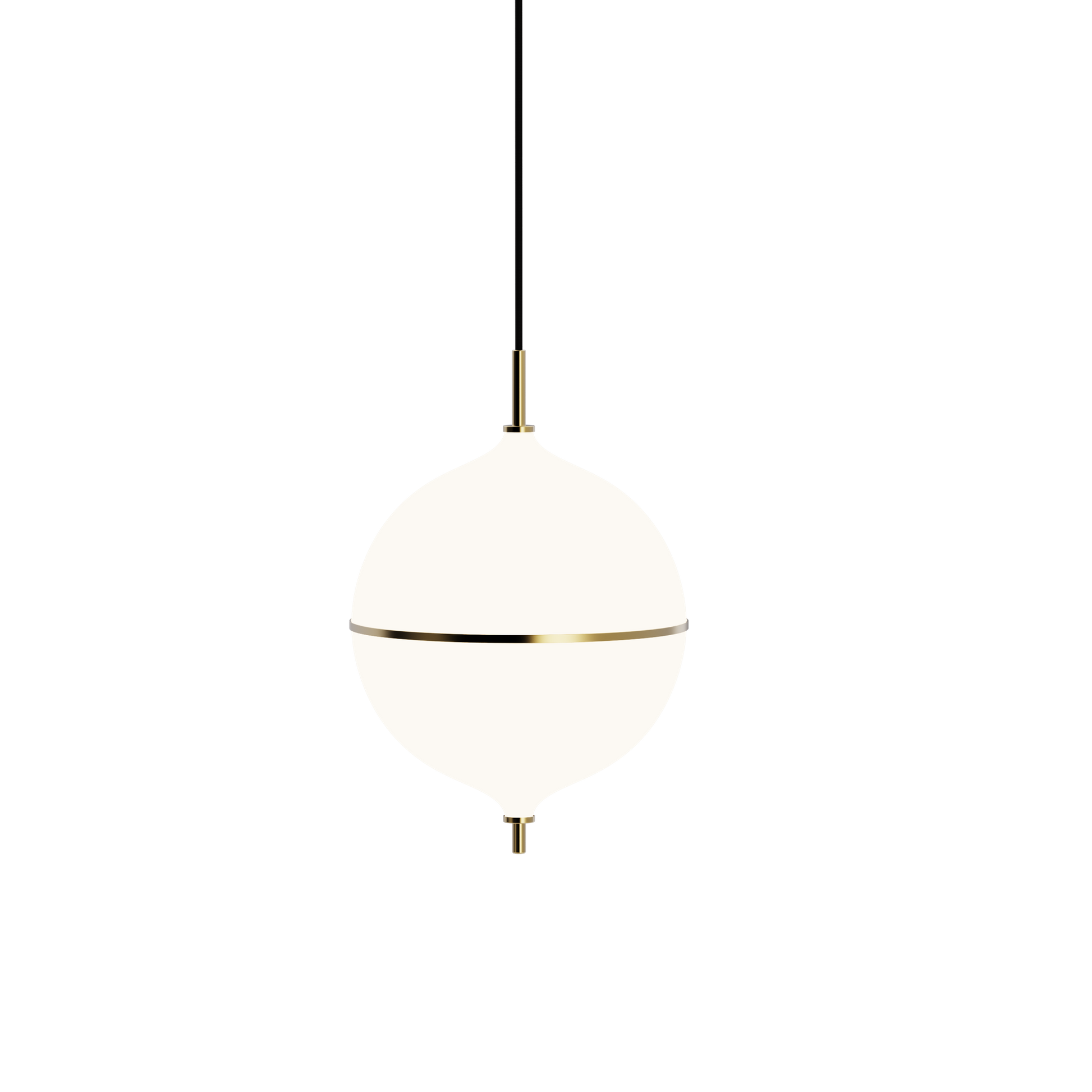 Eternal Moonlight Pendant Lamp Medium by Rebello #Black Cord