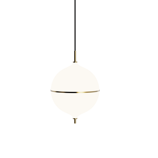 Eternal Moonlight Pendant Lamp Medium by Rebello #Black Cord