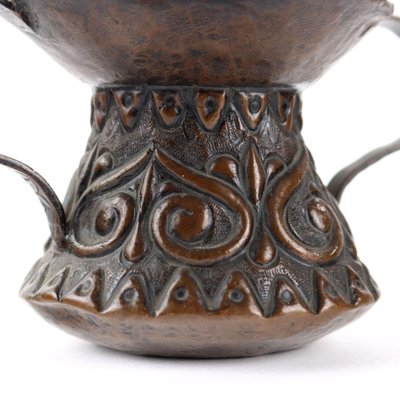 Embossed Copper Vase-VMM-2041483