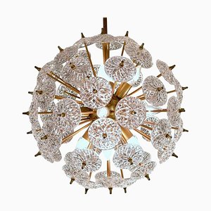 Emil Stejnar Style Val Saint Lambert Crystal Sputnik Chandelier-VDW-910039