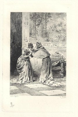 Emile Boilvin, Cardinal of Lorraine, Etching, 1882-ZCI-871763