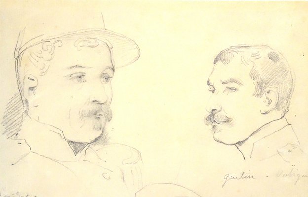 Émile Jean-Horace Vernet, Les Soldats, Pencil Drawing-ZCI-2029800