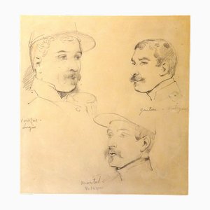 Émile Jean-Horace Vernet, Les Soldats, Pencil Drawing-ZCI-2029800