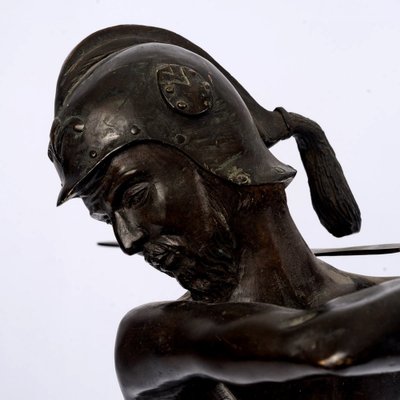 Émile Louis Picault, Gladiator, 19th Century, Bronze-UQL-1788271