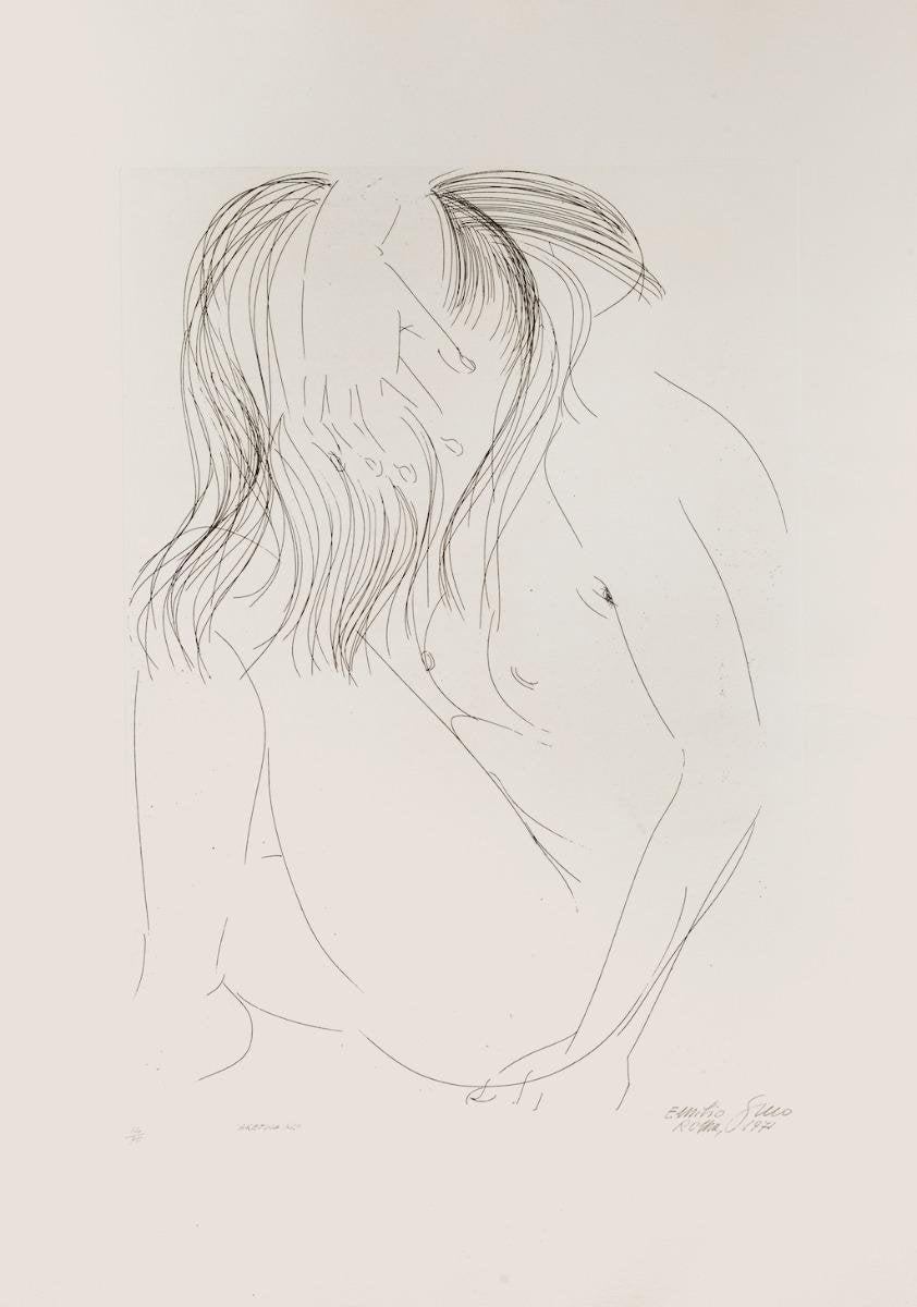 Emilio Greco, Aretusa No.4, Etching, 1971