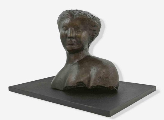 Emilio Greco, Bust of a Woman, Sculpture, Mid-20th Century-ZCI-2025165