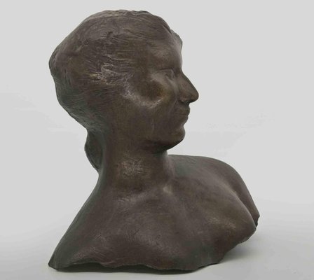 Emilio Greco, Bust of a Woman, Sculpture, Mid-20th Century-ZCI-2025165