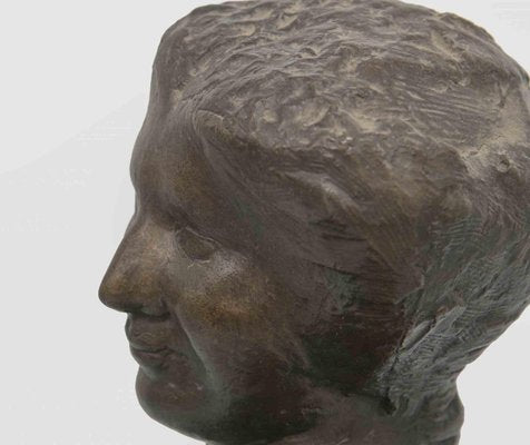 Emilio Greco, Bust of a Woman, Sculpture, Mid-20th Century-ZCI-2025165