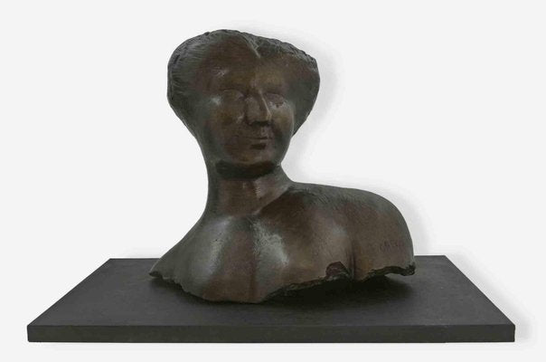 Emilio Greco, Bust of a Woman, Sculpture, Mid-20th Century-ZCI-2025165