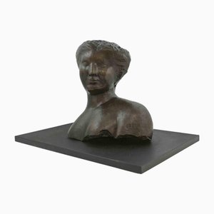 Emilio Greco, Bust of a Woman, Sculpture, Mid-20th Century-ZCI-2025165