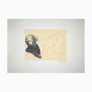 Emilio Greek, Waiting The Wait, Etching, 1969-ZCI-884272