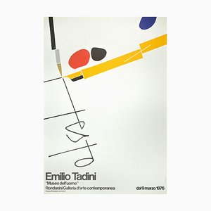 Emilio Tadini, Exhibition Poster, Original Offset, 1976-ZCI-1788642