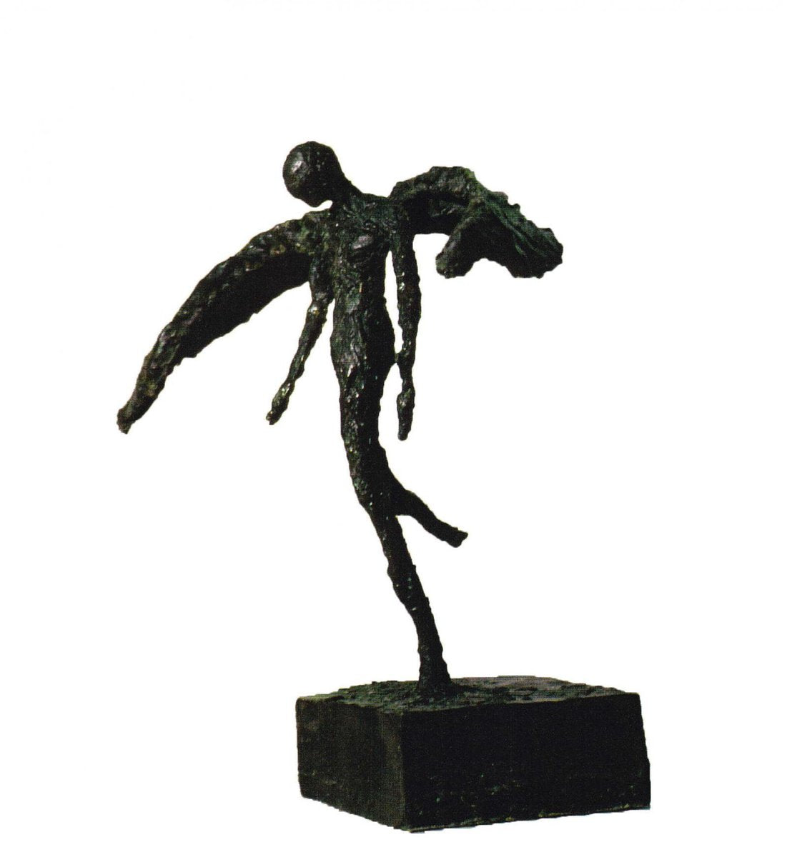 Emmanuel Okoro, Flight of Fancy, Bronze Resin Sculpture