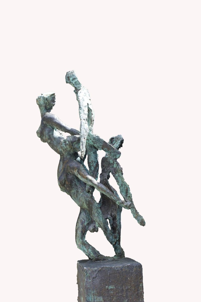 Emmanuel Okoro, Nymphs, Bronze Resin Sculpture