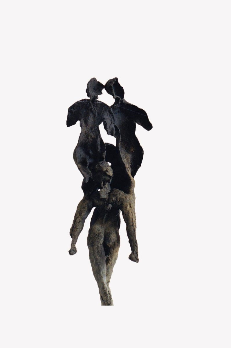 Emmanuel Okoro, Nymphs, Bronze Resin Sculpture