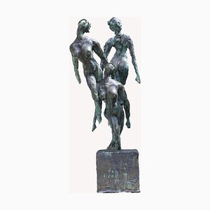 Emmanuel Okoro, Nymphs, Bronze Resin Sculpture-MDB-1803594