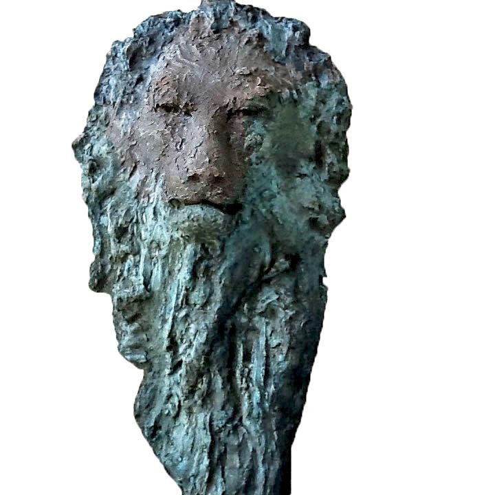 Emmanuel Okoro, Path, Bronze Resin Sculpture