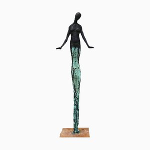 Emmanuel Okoro, Young One, Bronze Resin Sculpture-MDB-1803562