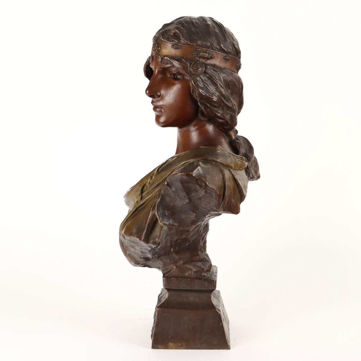 Emmanuel Villanis, Sibyl Bust, Bronze