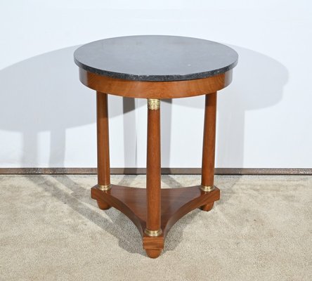 Empire 20th Century Mahogany Pedestal Table, 1890s-RVK-1792467