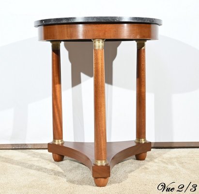 Empire 20th Century Mahogany Pedestal Table, 1890s-RVK-1792467