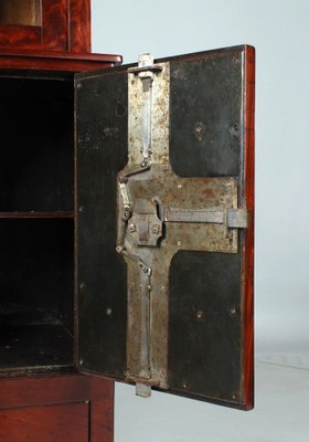 Empire Bookcase with Safe Deposit Box, 1820s-ZLE-1784499